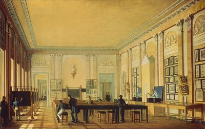 Painting Atelier in the Moscow Art School by Nikolay Ivanovich Podklyuchnikov